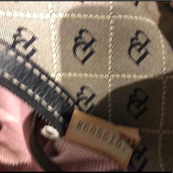 Dooney & Bourke Black Gray Cream Bag. - Picture 6 of 10